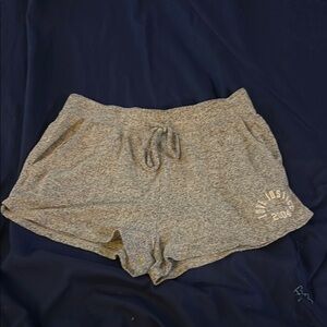 Justice Gray Athletic Shorts with Drawstring Waistband